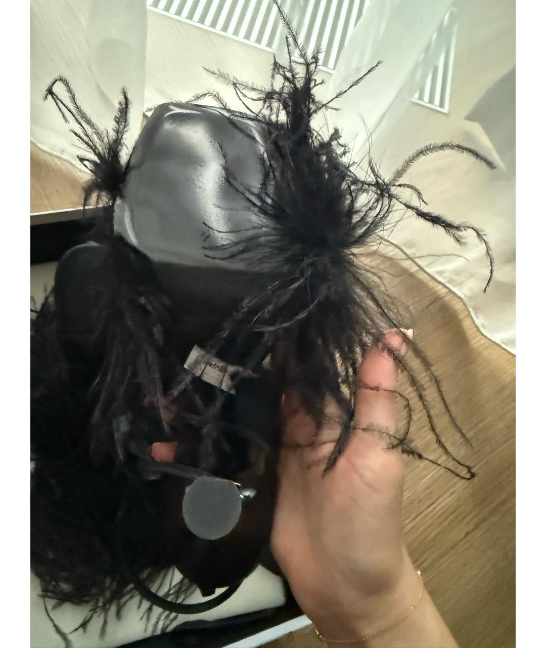 MAGDA BUTRYM Черные босоножки, фото 8