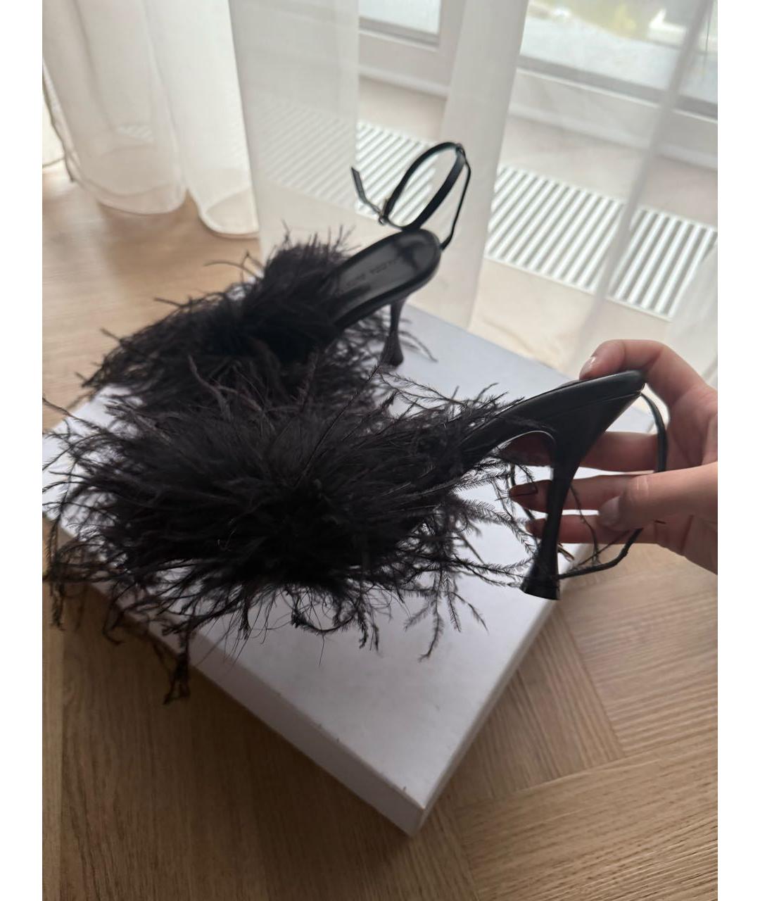 MAGDA BUTRYM Черные босоножки, фото 4