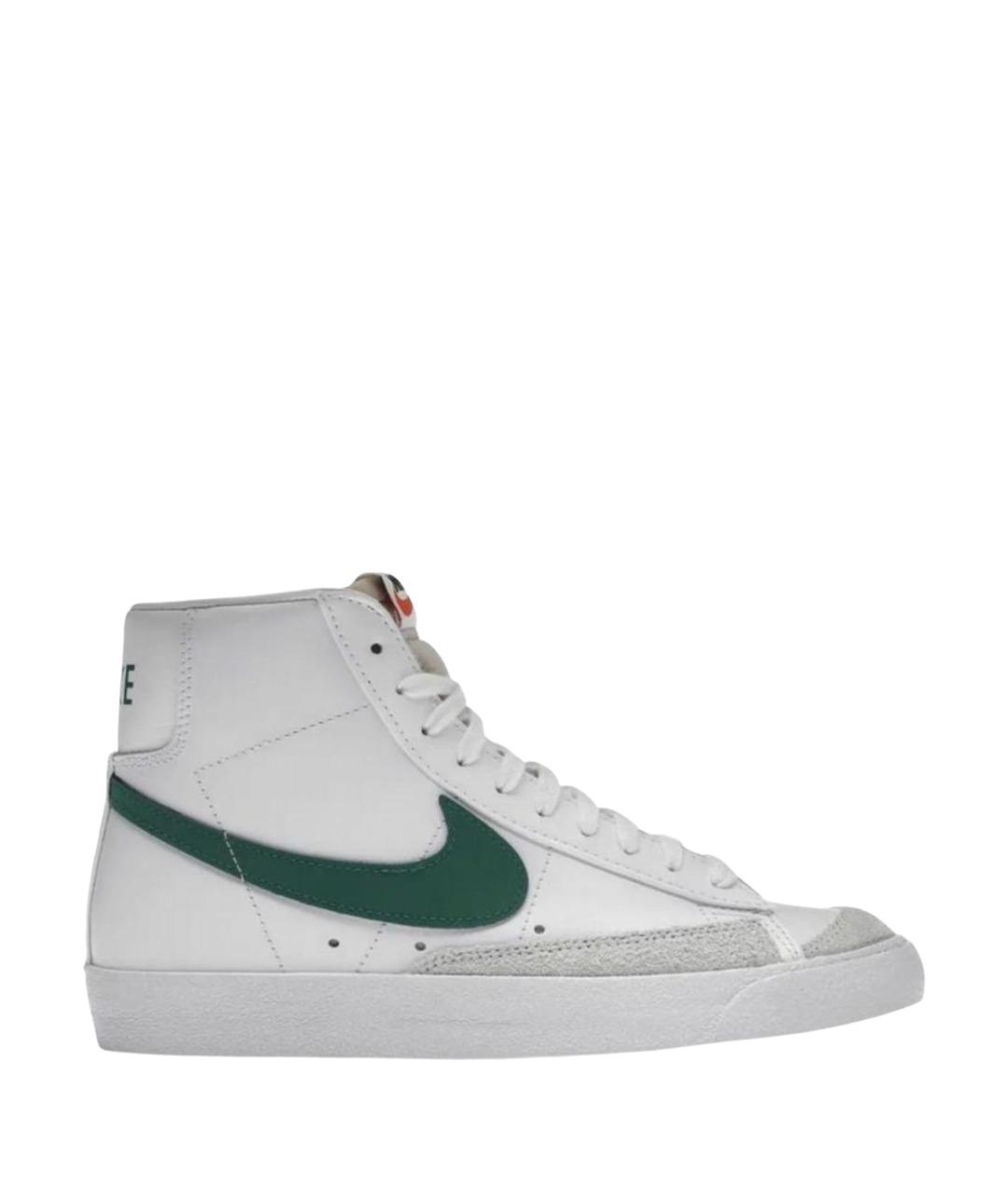 NIKE Белые кожаные кеды, фото 1