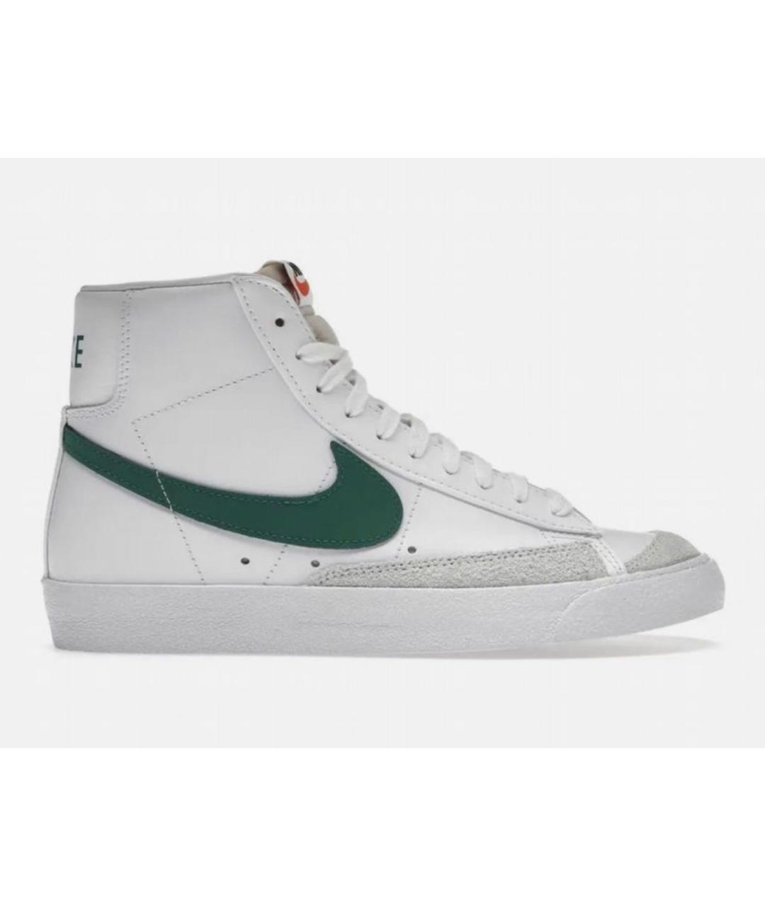 NIKE Белые кожаные кеды, фото 8