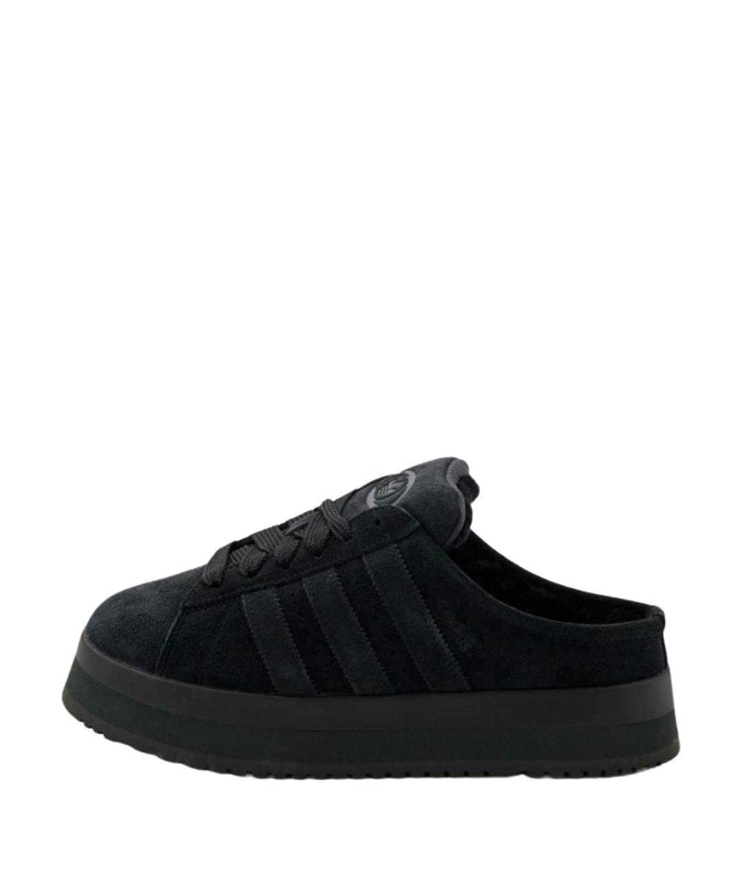 ADIDAS Черные замшевые кроссовки, фото 8