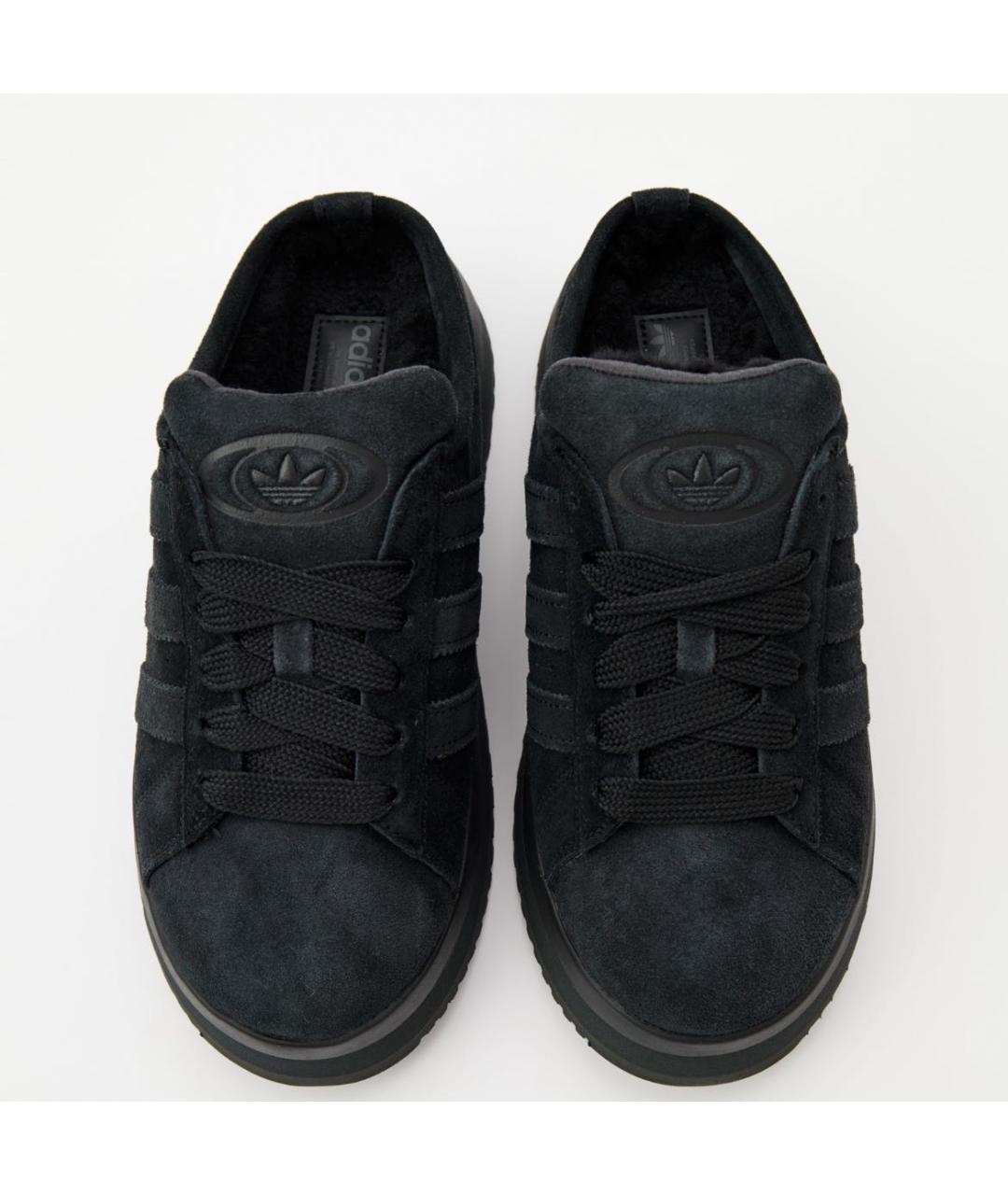 ADIDAS Черные замшевые кроссовки, фото 2