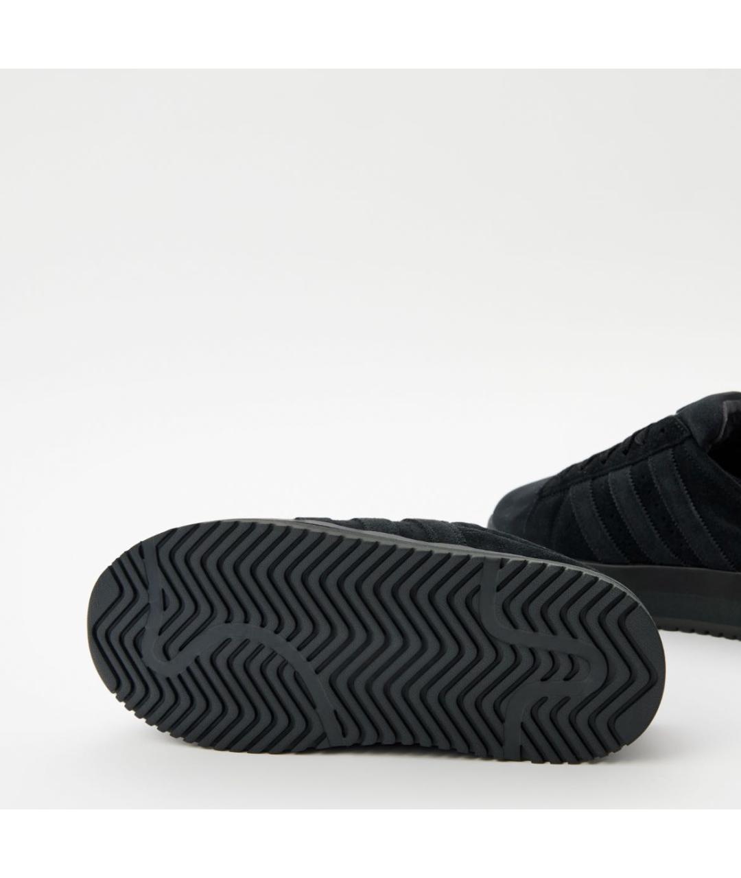 ADIDAS Черные замшевые кроссовки, фото 5