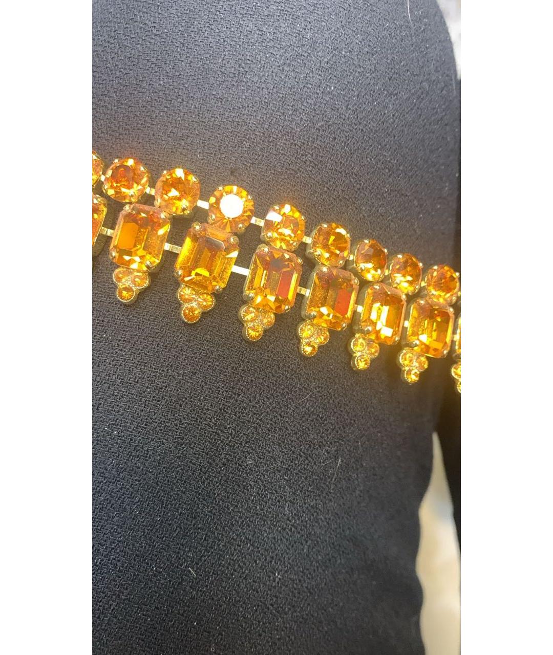 DOLCE&GABBANA Желтый ремень, фото 6