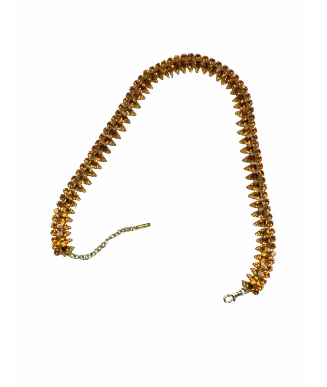 DOLCE&GABBANA Желтый ремень, фото 1