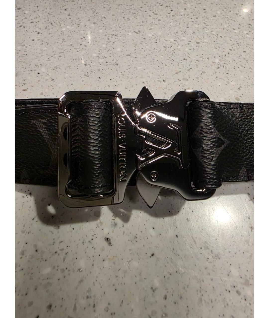 LOUIS VUITTON Серый ремень, фото 3