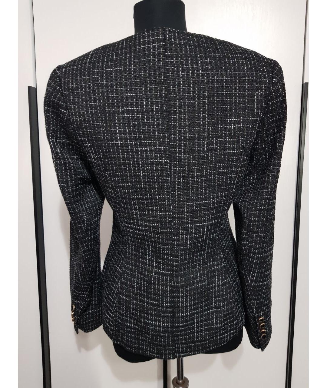 REFORMATION Черный полиэстеровый жакет/пиджак, фото 2