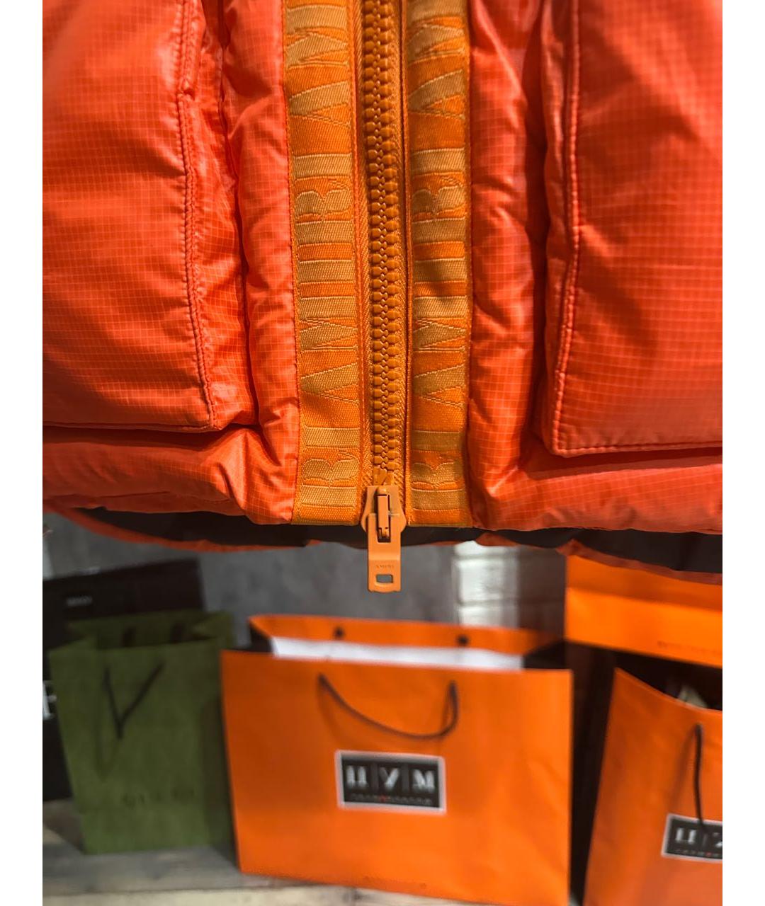 AMIRI Оранжевый полиэстеровый жилет, фото 6