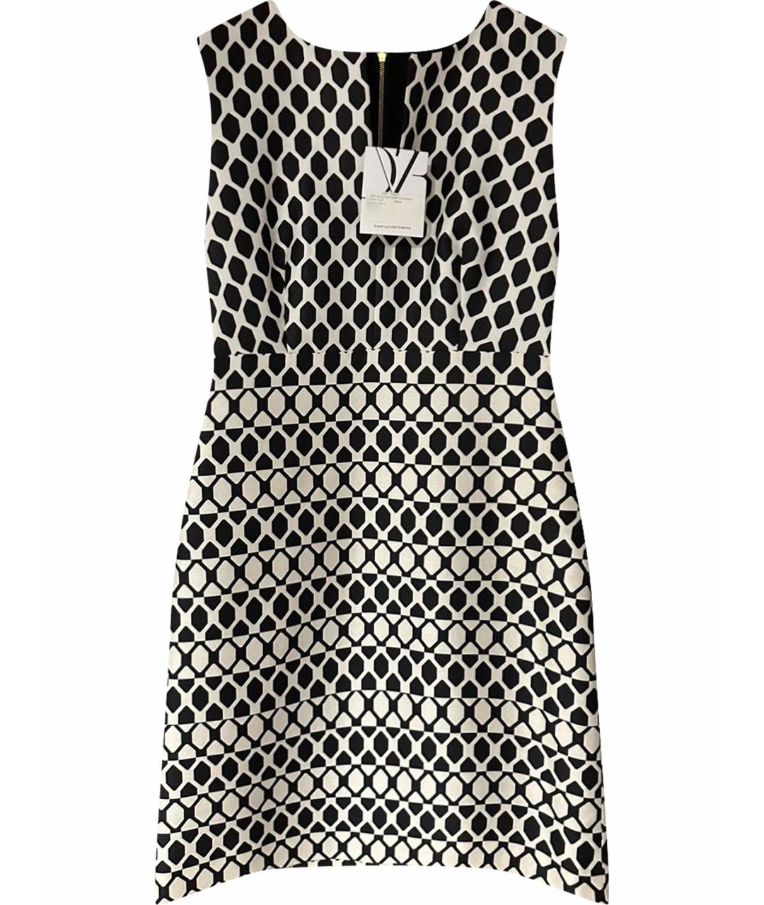 DIANE VON FURSTENBERG Мульти полиэстеровое коктейльное платье, фото 1