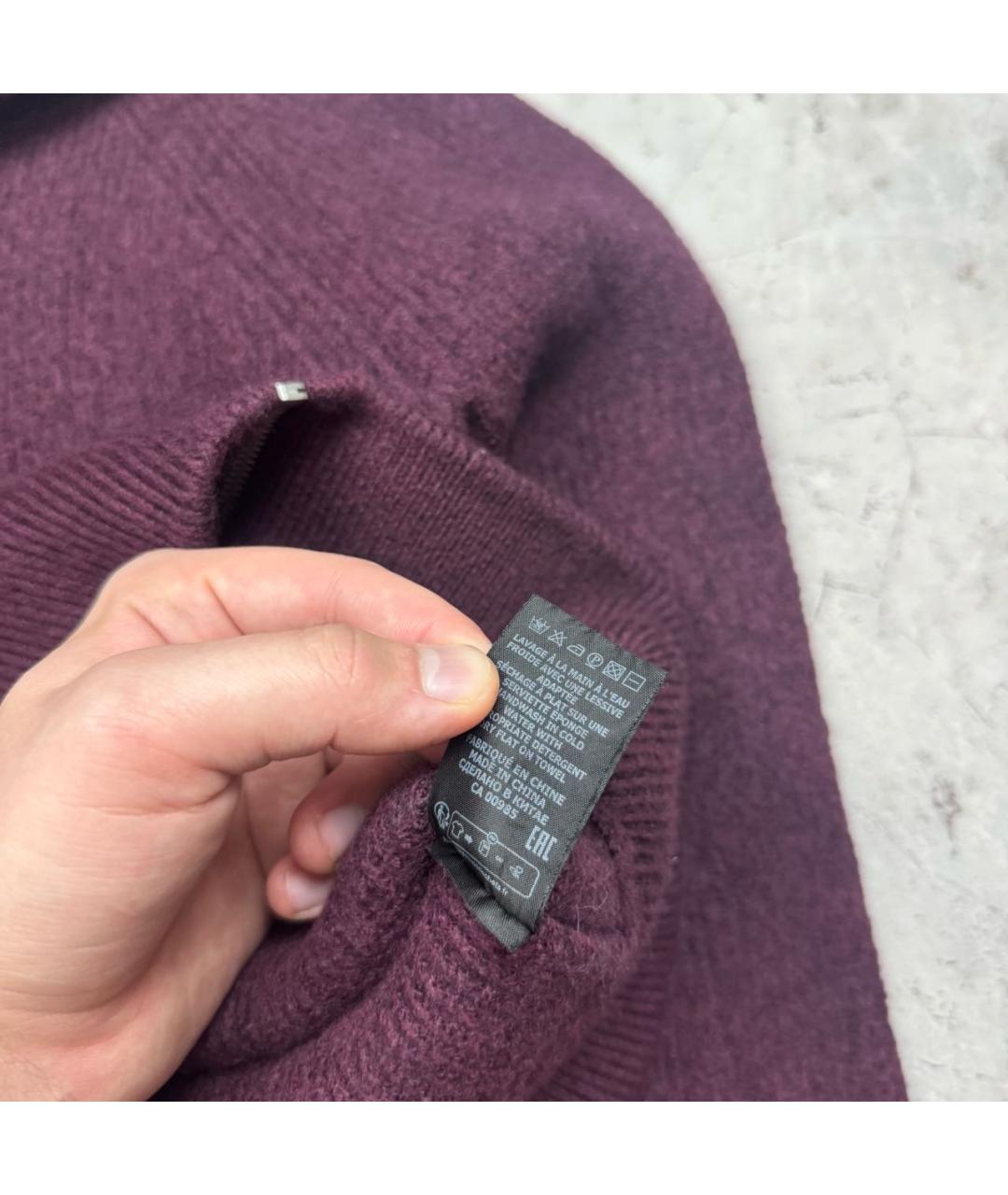 ISABEL MARANT Бордовый шерстяной кардиган, фото 4