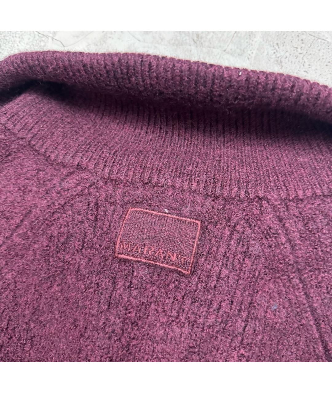 ISABEL MARANT Бордовый шерстяной кардиган, фото 6