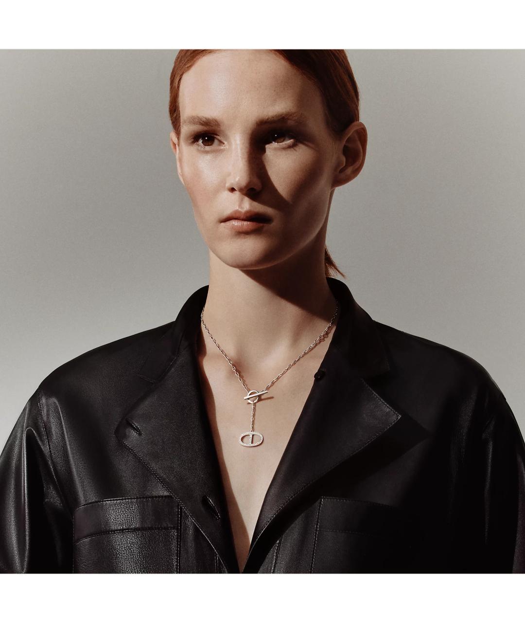 HERMES Золотая подвеска из белого золота, фото 3