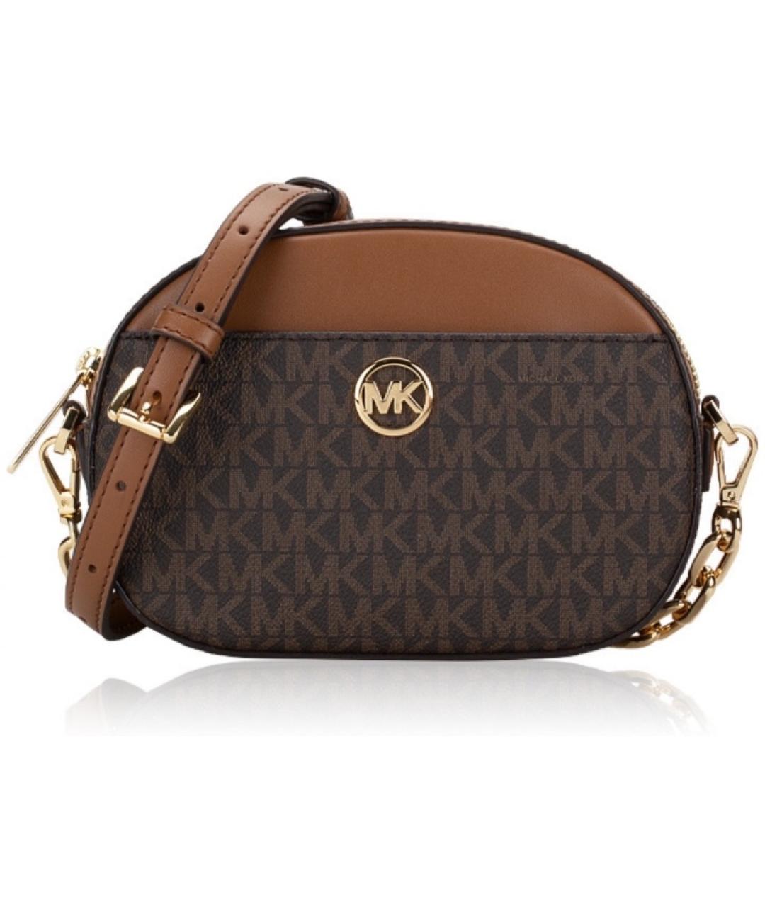 MICHAEL KORS Коричневая сумка через плечо, фото 6