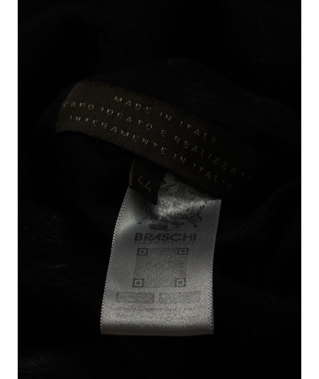 BRASCHI Коричневая меховая шуба, фото 5