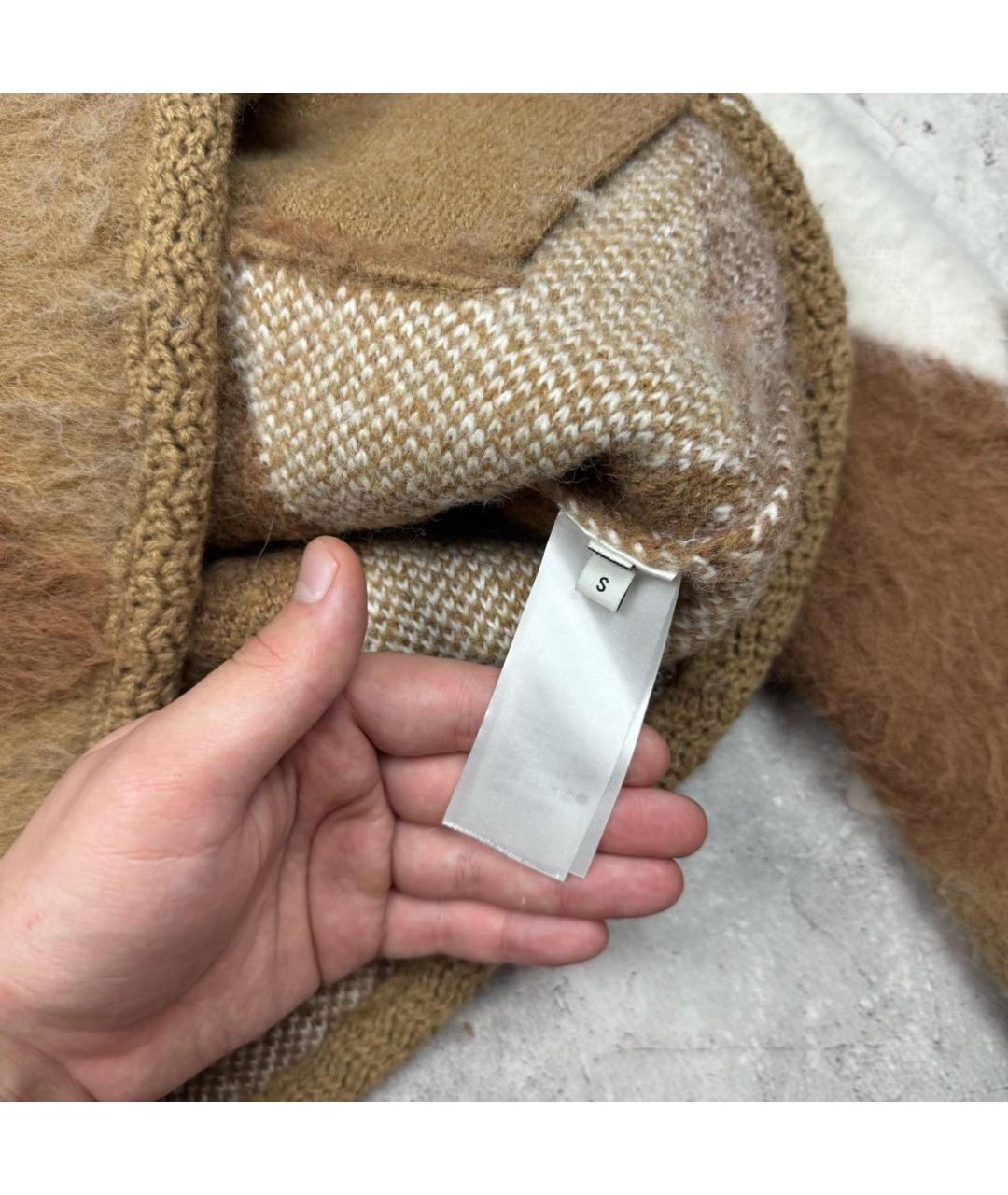 CELINE Мульти шерстяной кардиган, фото 4