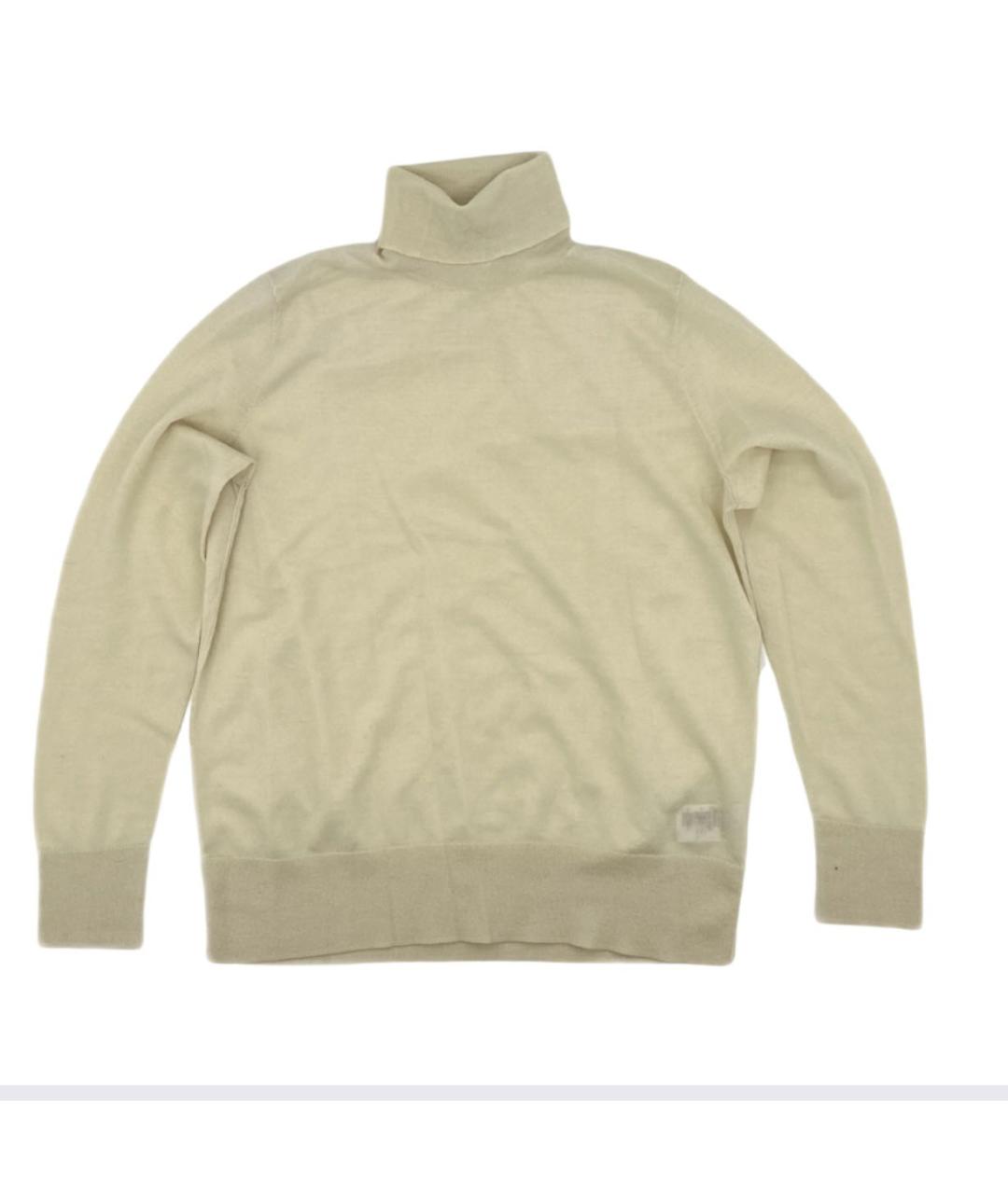 COS Бежевая шерстяная водолазка, фото 2