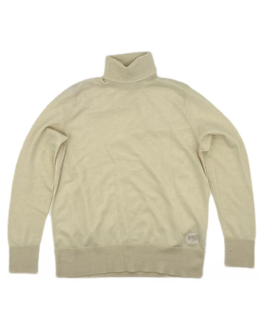 COS Бежевая шерстяная водолазка, фото 5