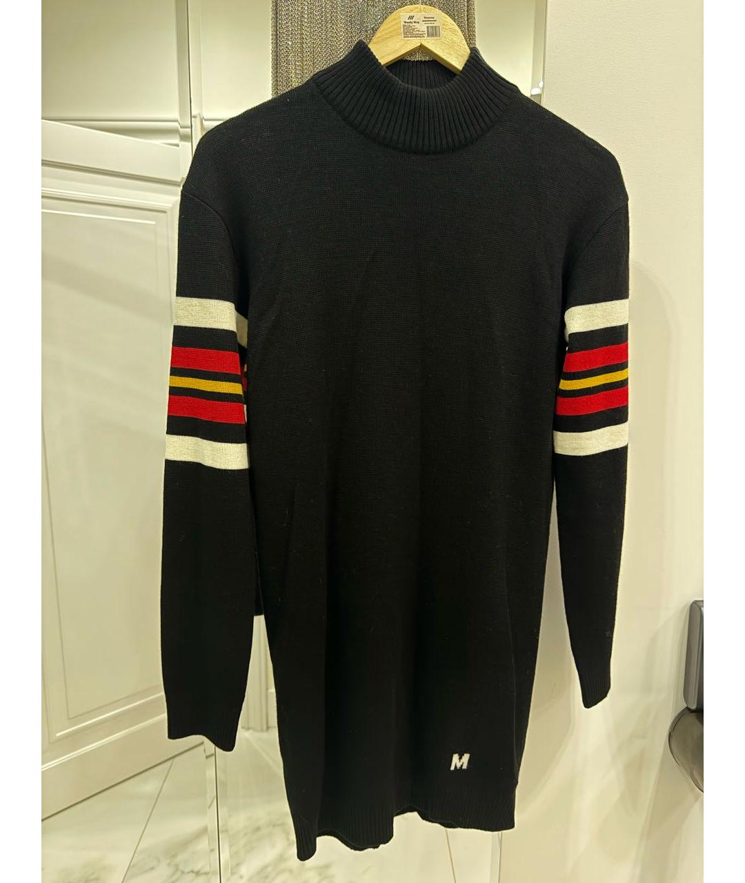 MSGM Черное повседневное платье, фото 5