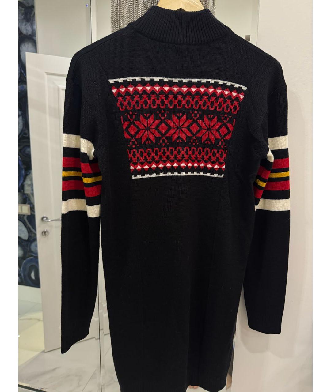 MSGM Черное повседневное платье, фото 2