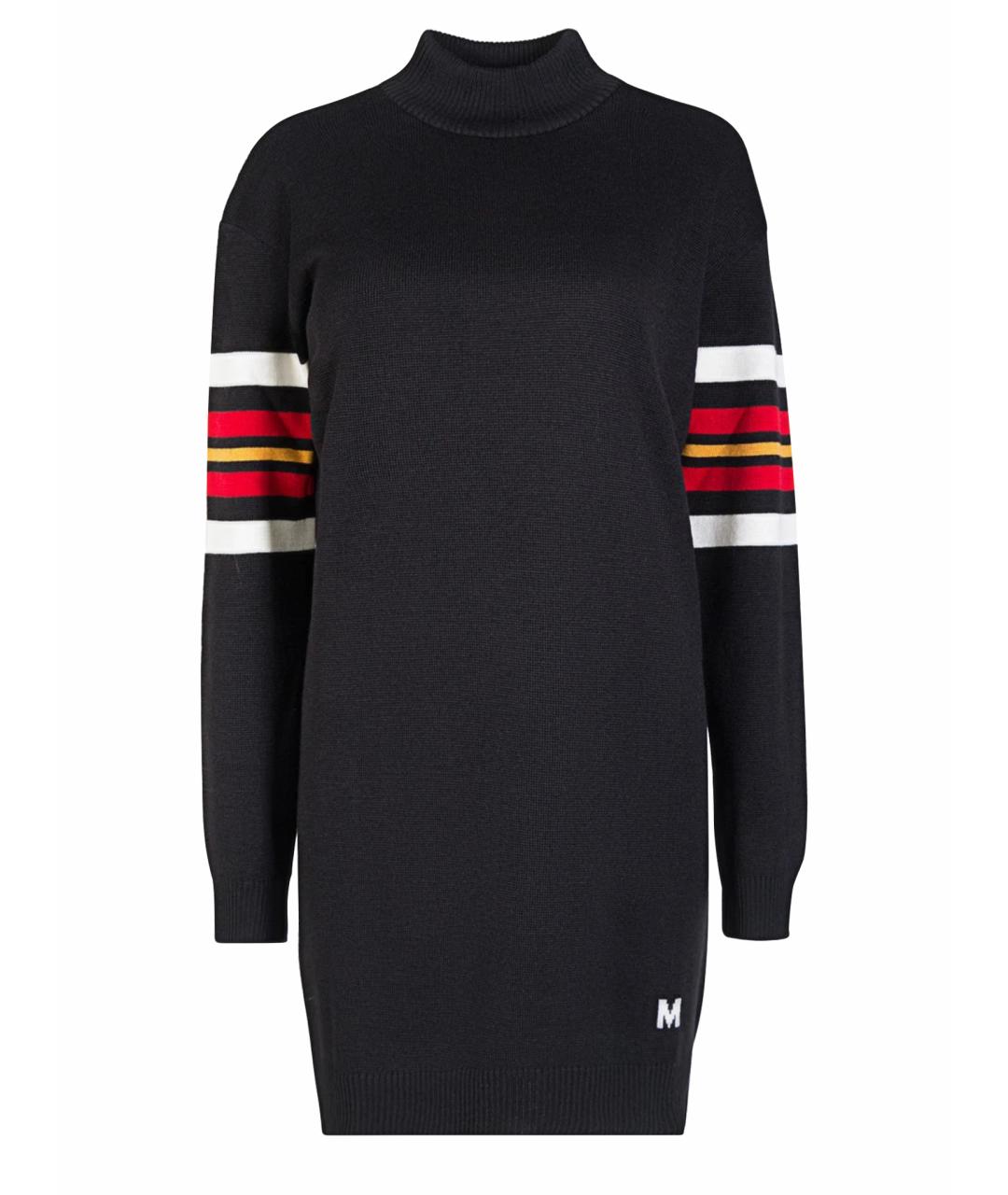 MSGM Черное повседневное платье, фото 1