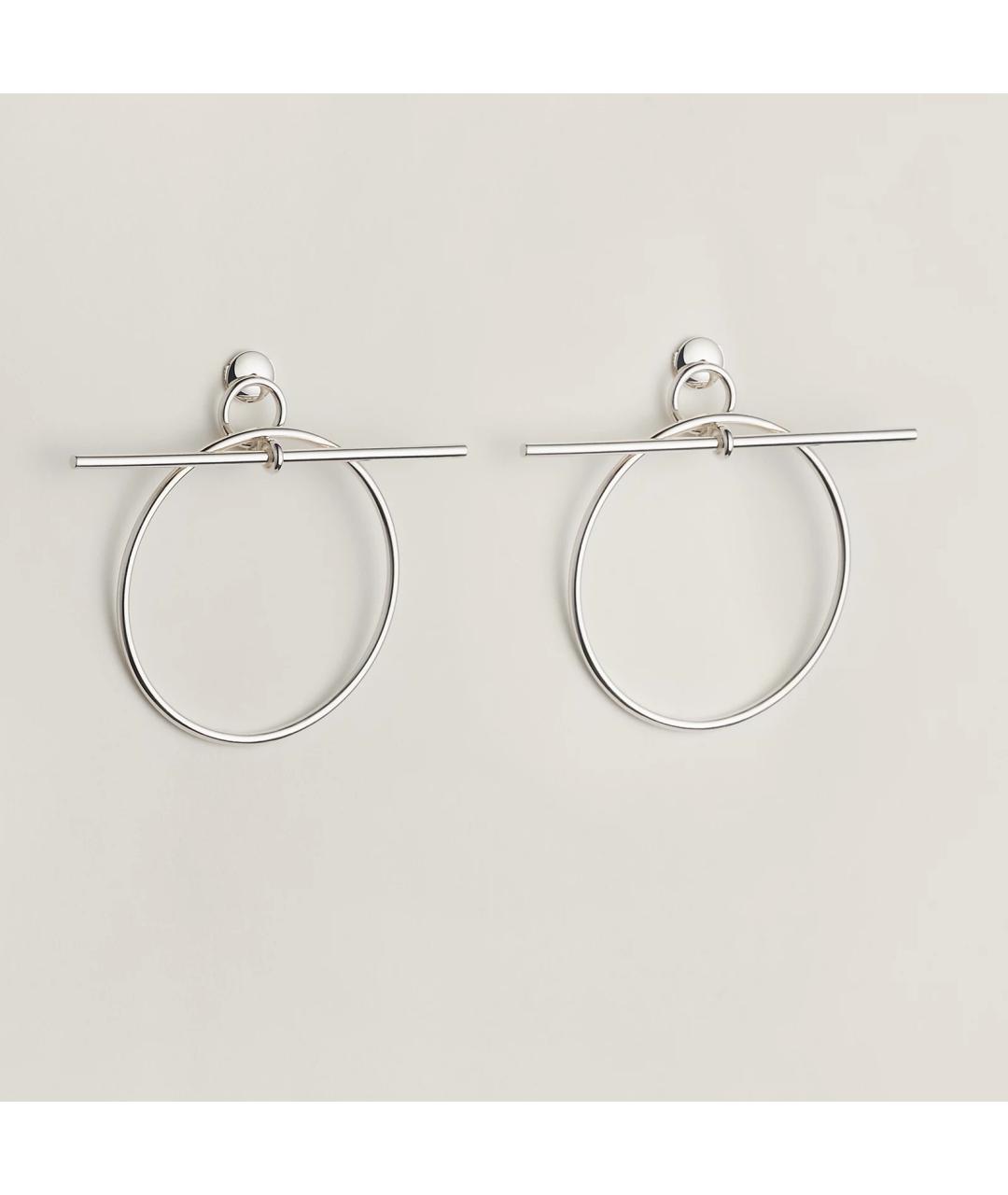 HERMES Серебряные серебряные серьги, фото 3