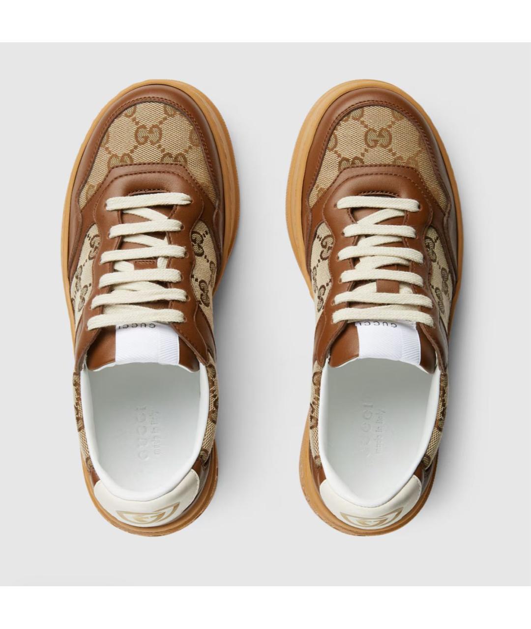 GUCCI Мульти кожаные кеды, фото 3