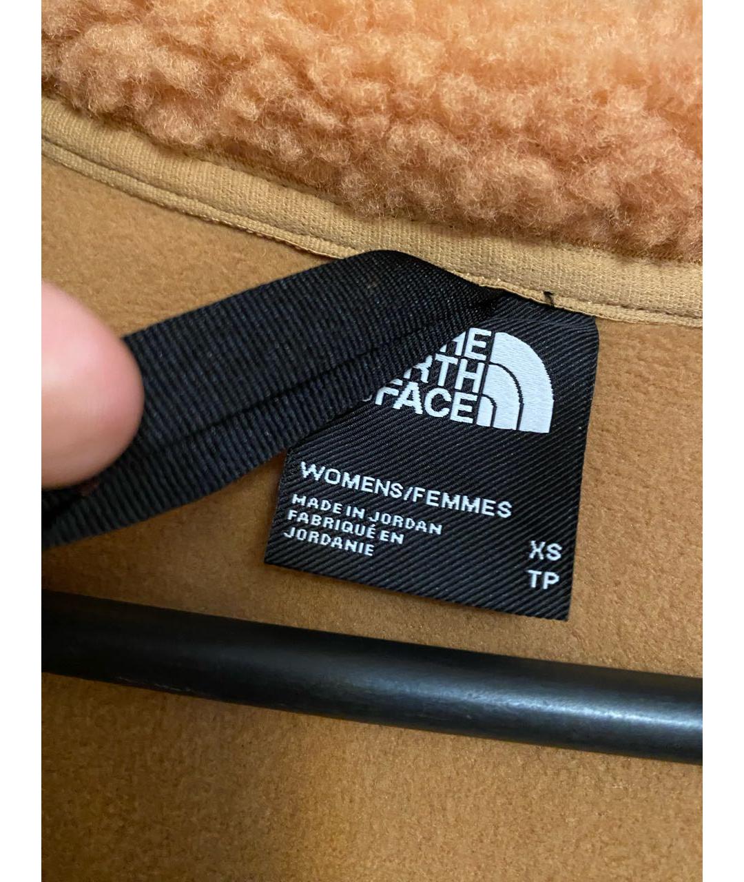 THE NORTH FACE Бежевая полиэстеровая куртка, фото 4
