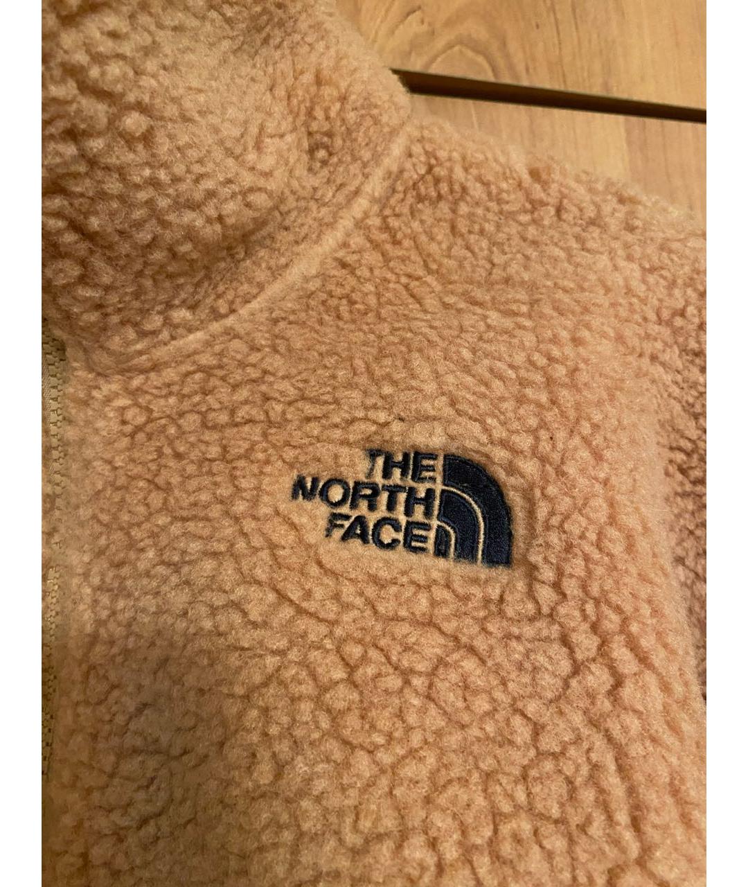 THE NORTH FACE Бежевая полиэстеровая куртка, фото 7