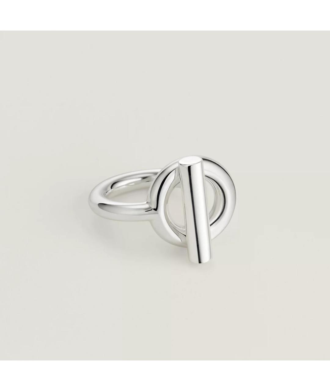 HERMES Серебряное серебряное кольцо, фото 3