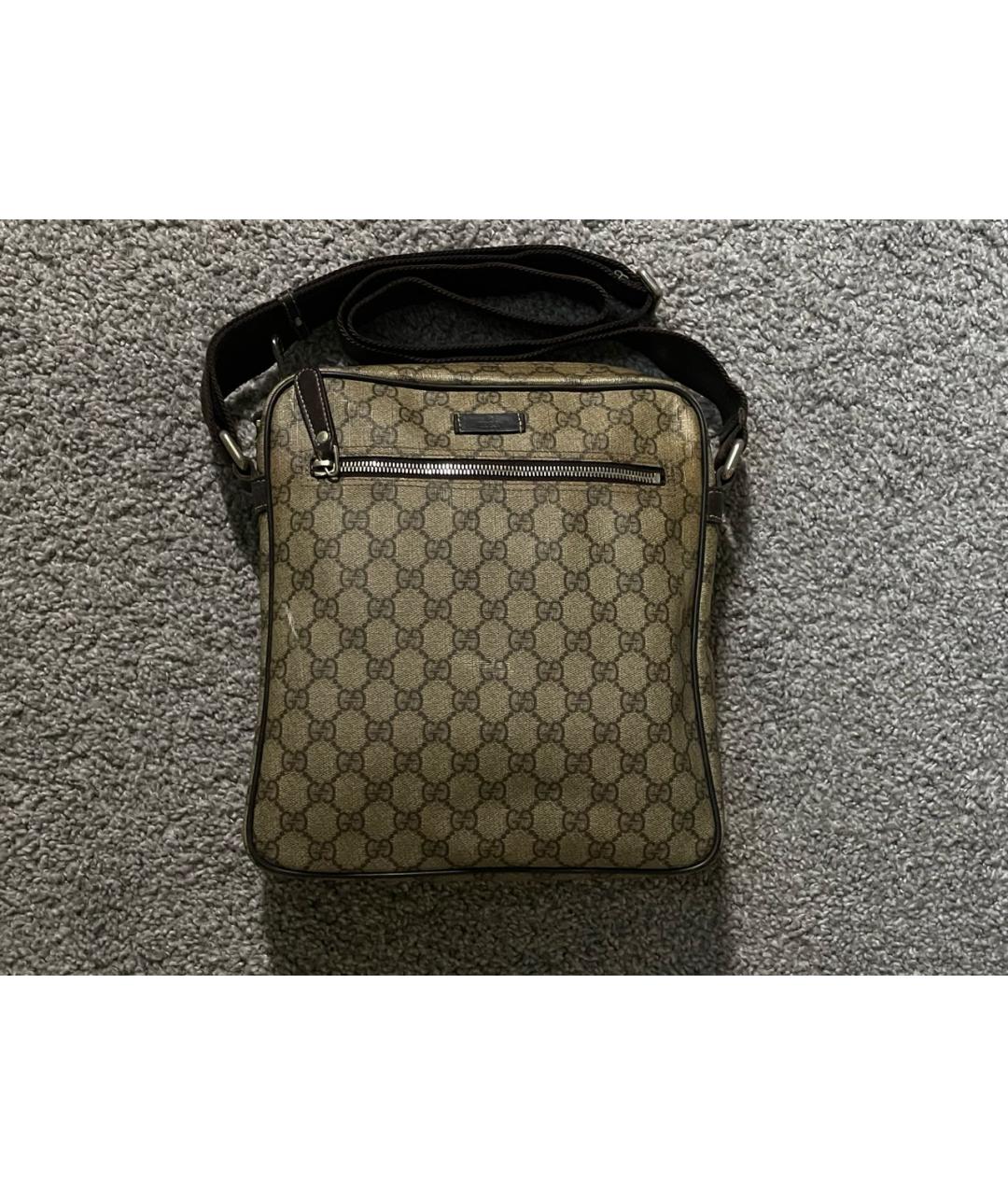 GUCCI Бежевая сумка на плечо, фото 9