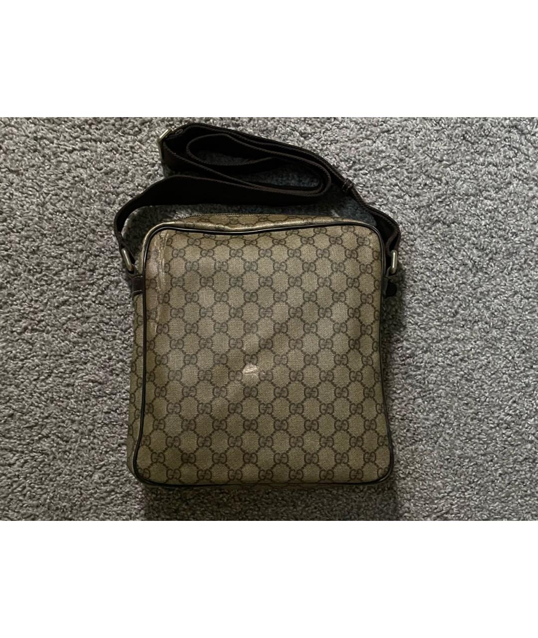 GUCCI Бежевая сумка на плечо, фото 7