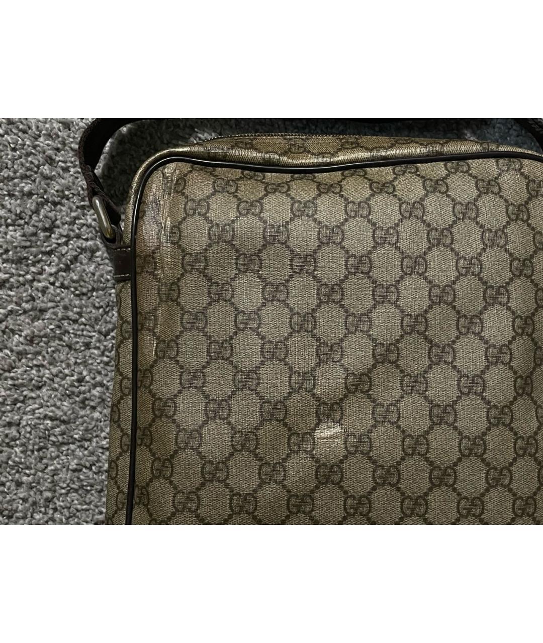 GUCCI Бежевая сумка на плечо, фото 4