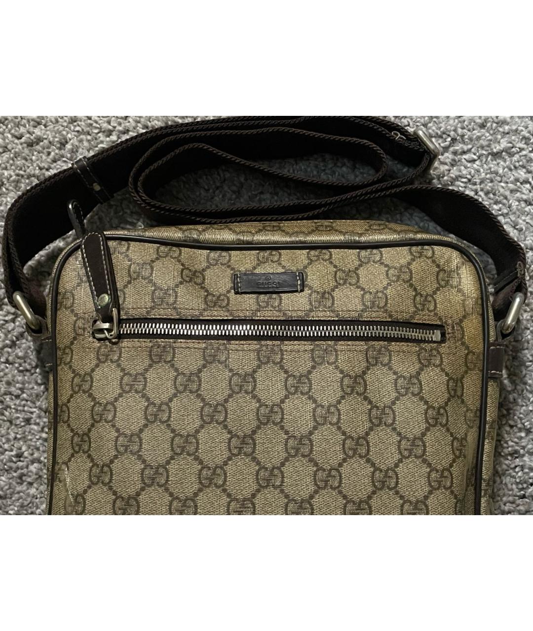 GUCCI Бежевая сумка на плечо, фото 3