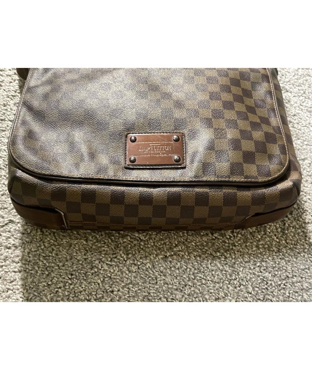 LOUIS VUITTON Коричневая сумка на плечо, фото 2