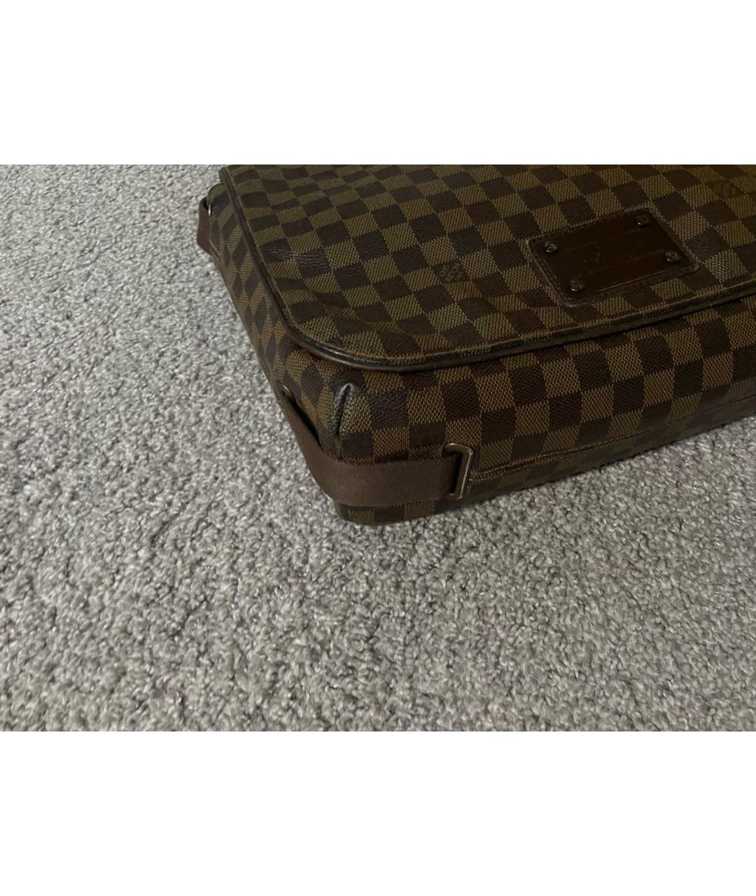 LOUIS VUITTON Коричневая сумка на плечо, фото 5