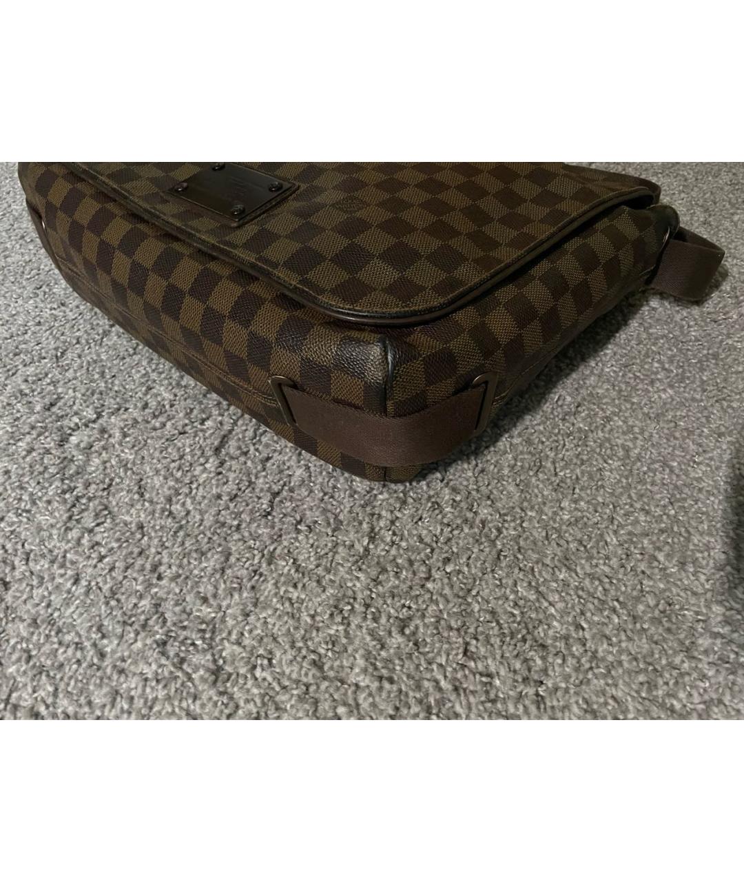 LOUIS VUITTON Коричневая сумка на плечо, фото 4