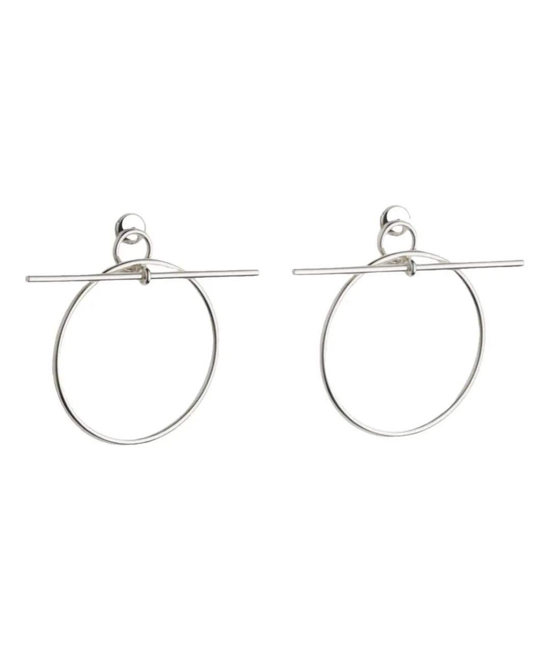 HERMES Серебряные серебряные серьги, фото 1