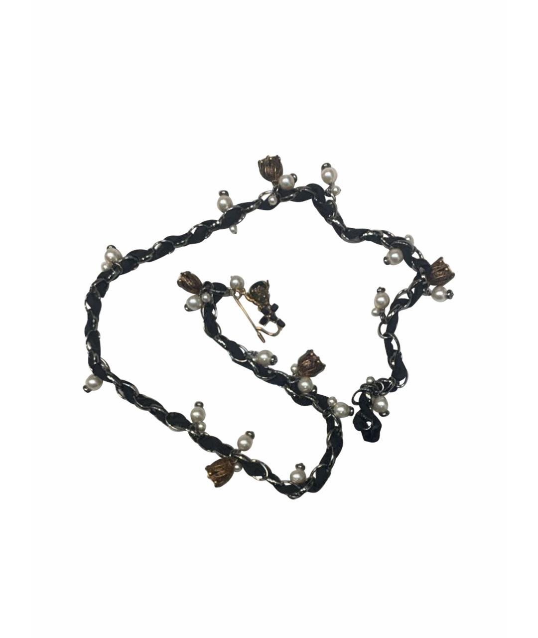 DOLCE&GABBANA Черный ремень, фото 1