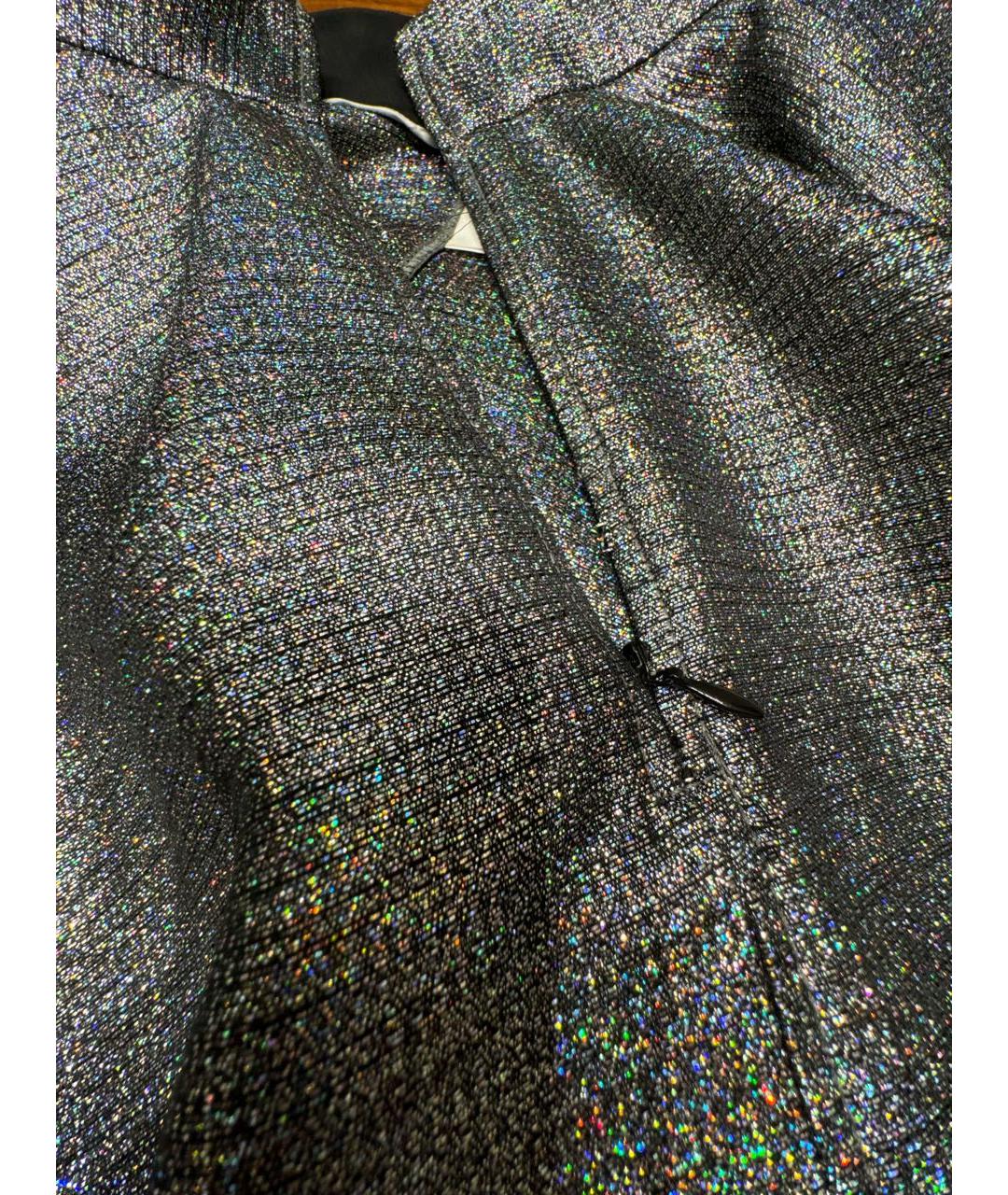 ANTONIO BERARDI Черная полиэстеровая юбка миди, фото 6