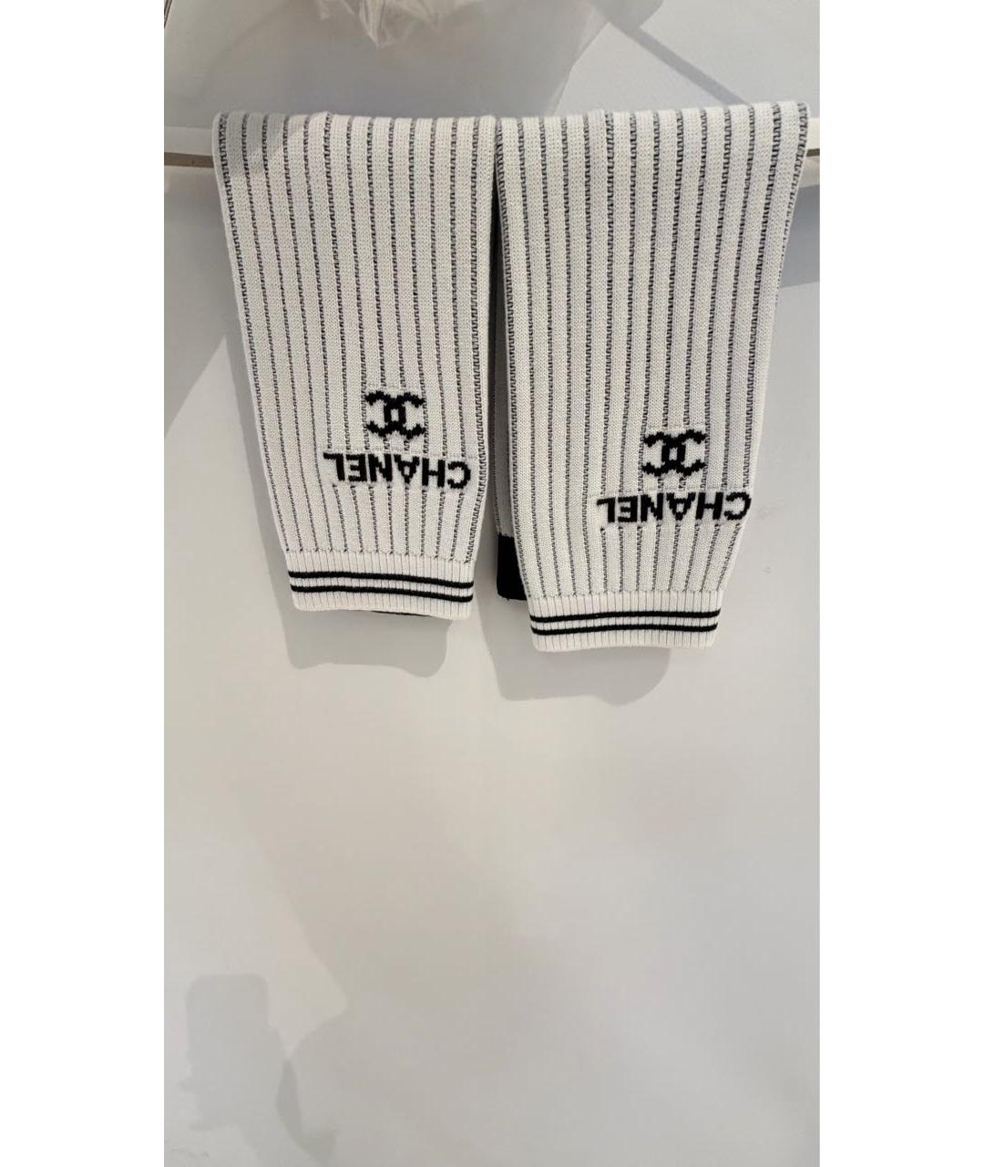 CHANEL Белые носки, чулки и колготы, фото 5
