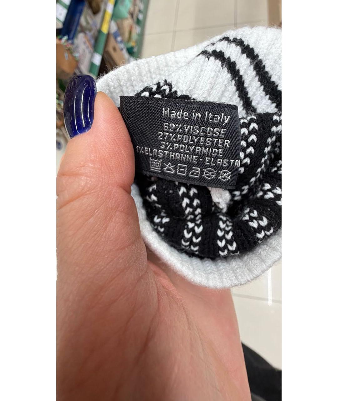 CHANEL Белые носки, чулки и колготы, фото 4