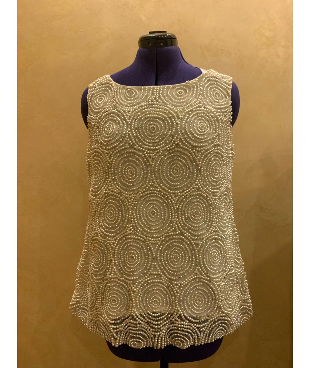 BADGLEY MISCHKA Бежевая блузы, фото 6