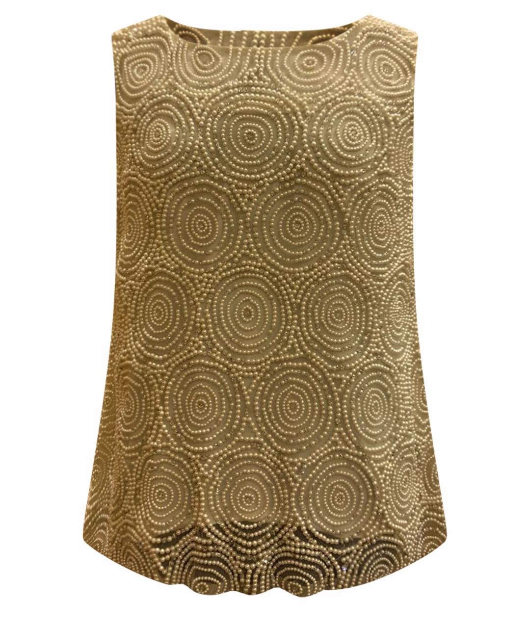 BADGLEY MISCHKA Бежевая блузы, фото 1