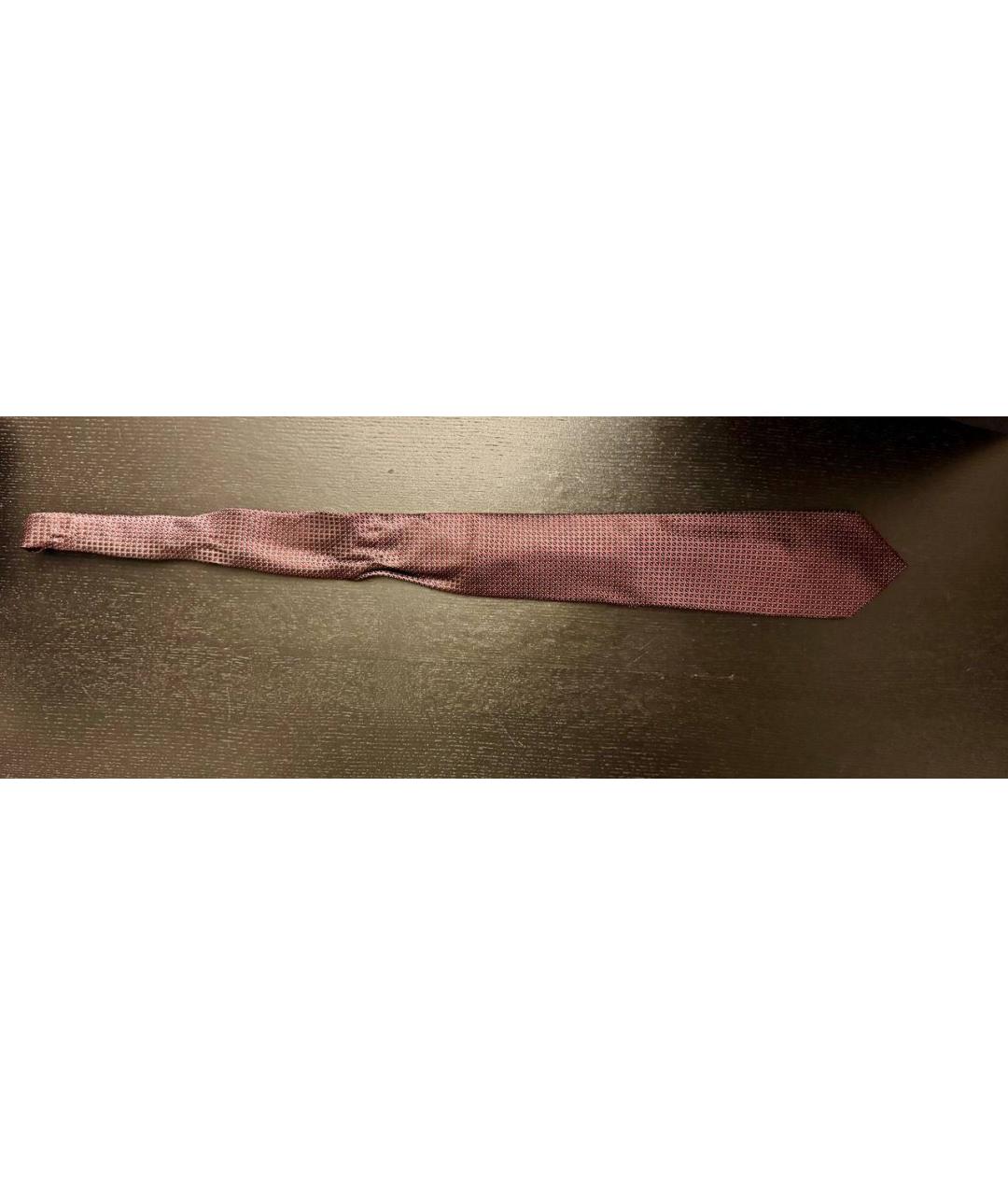 TOM FORD Бордовый шелковый галстук, фото 3