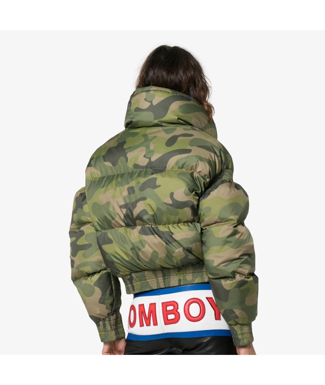 IENKI IENKI Зеленая полиамидовая куртка, фото 2