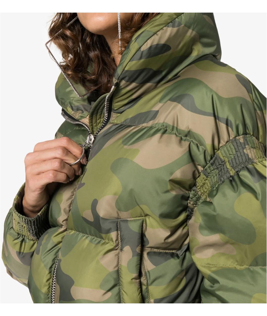 IENKI IENKI Зеленая полиамидовая куртка, фото 4