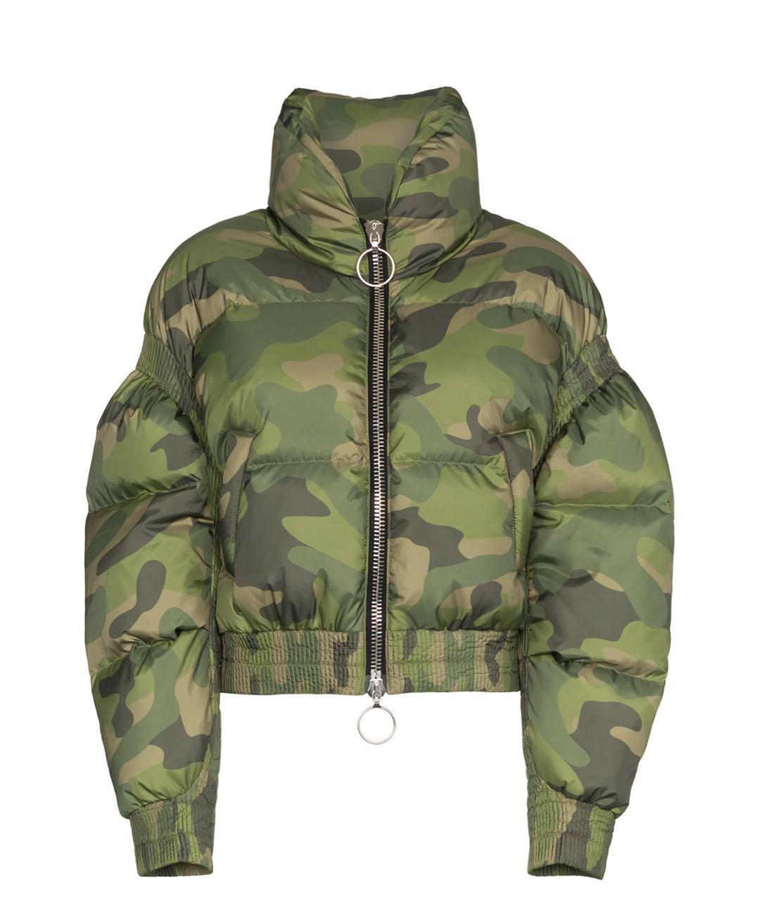 IENKI IENKI Зеленая полиамидовая куртка, фото 1