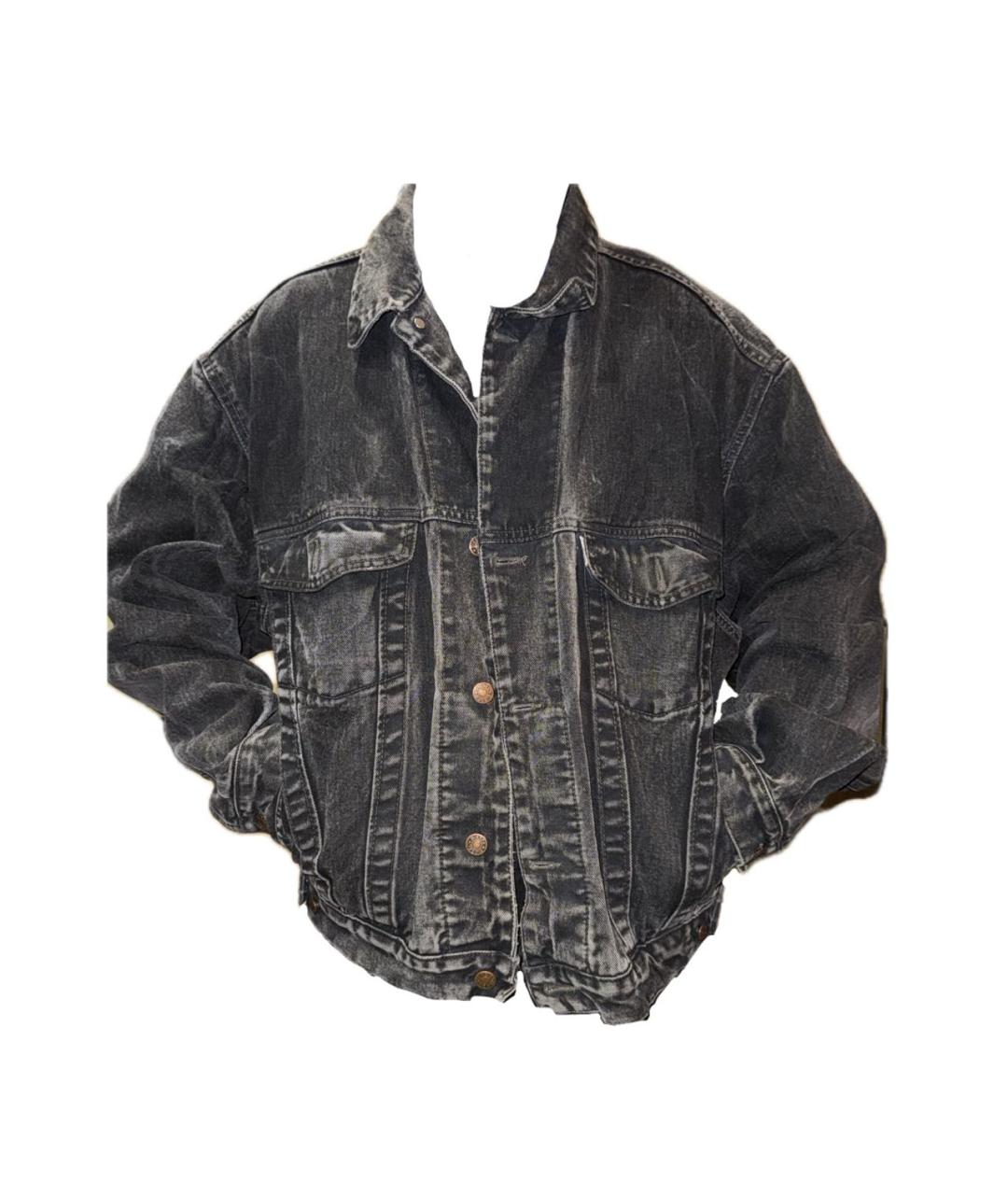 DIESEL Черная деним куртка, фото 8