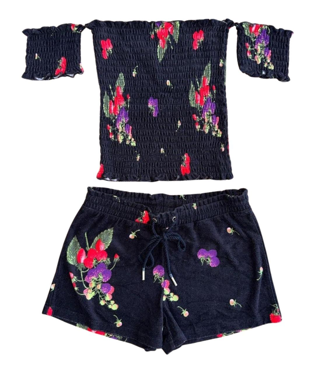 JUICY COUTURE Черный хлопковый костюм с брюками, фото 1