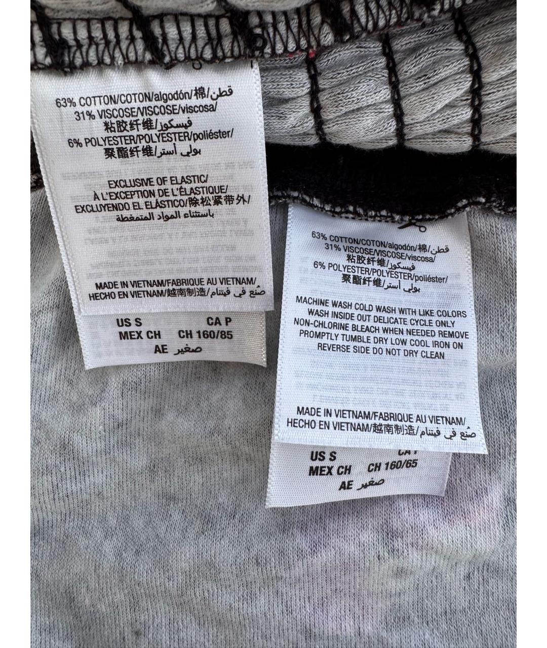 JUICY COUTURE Черный хлопковый костюм с брюками, фото 5